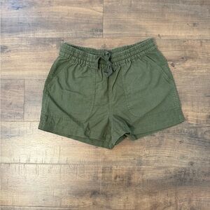 Jcrew Seaside Short Army Green XS